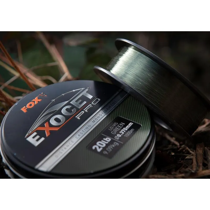Fox Nylon Carpe Exocet Pro Green - 1000M * Fils - Tresses Carpe