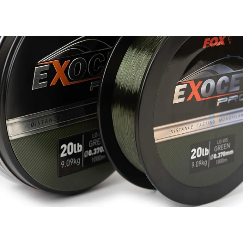 Fox Nylon Carpe Exocet Pro Green - 1000M * Fils - Tresses Carpe