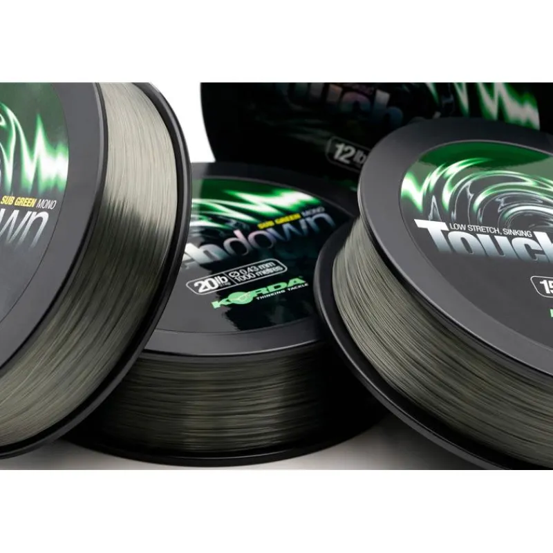 Korda Nylon Carpe Touchdown - 1000M * Fils - Tresses Carpe