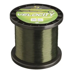 Carp Spirit Nylon Velocity Xs Lo-Vis Green - 5000M * Fils - Tresses Carpe