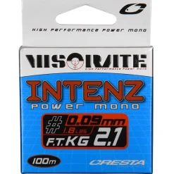 Cresta Nylon Visorate Intenz Power Mono Invisible - 100M * Fils - Tresses Coup & Anglaise