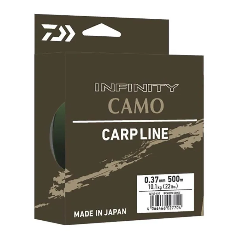 Daiwa Nylon Infinity Camo Brun Camo * Fils - Tresses Carpe