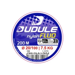 Dudule Nylon Fluo Action - 200M * Fils - Tresses - Bdl Carnassier