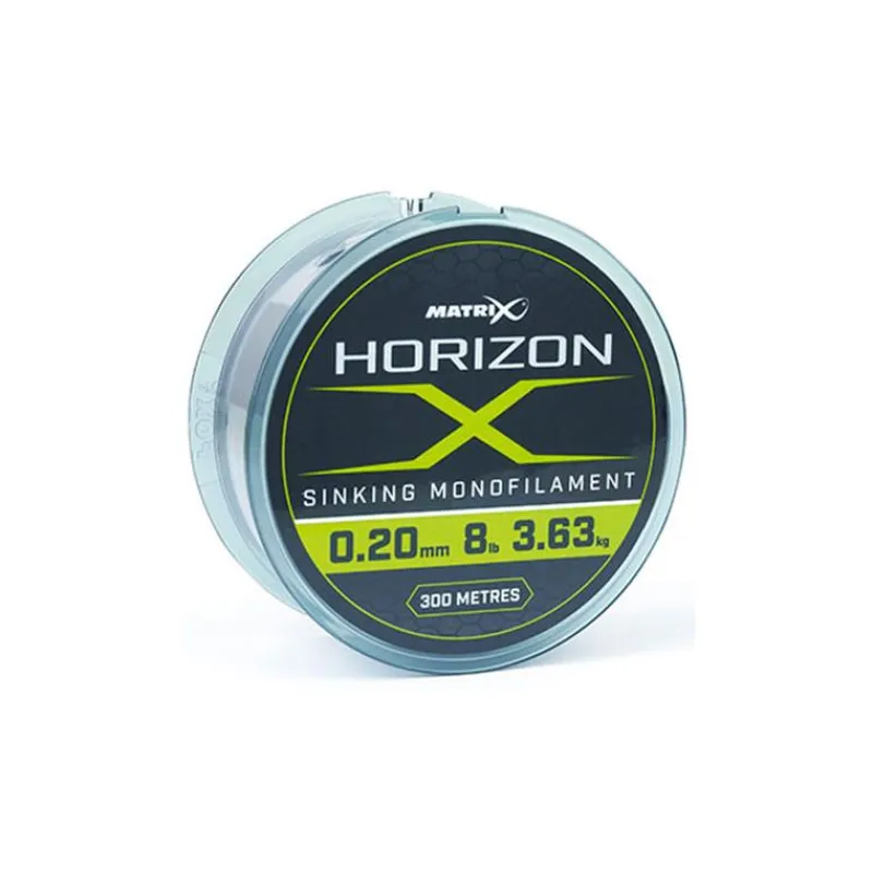 Fox Matrix Nylon Horizon X Sinking Mono - 300M * Feeder|Fils - Tresses Coup & Anglaise