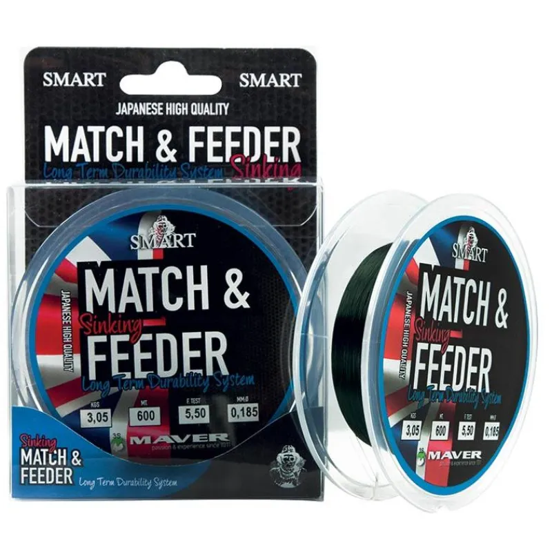 Maver Nylon Match & Feeder Sinking - 150M * Fils - Tresses Coup & Anglaise