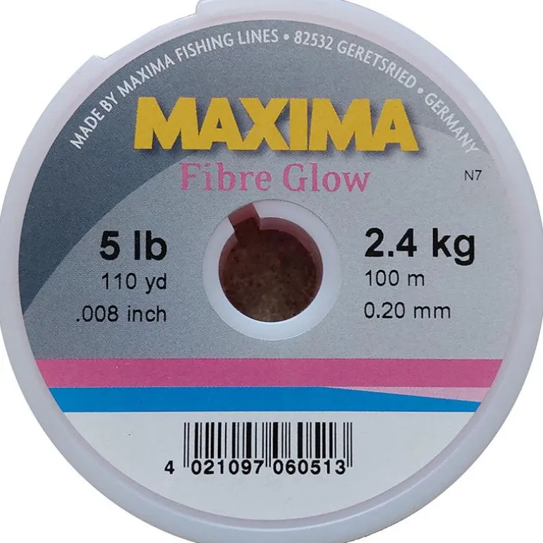Nylon Maxima Fibre Glow - Rose