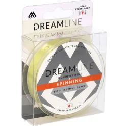 Mikado Nylon Dream Line Spinning - Jaune Fluo - 150M * Fils - Tresses - Bdl Carnassier
