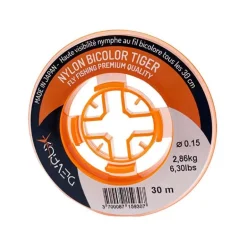 Nylon Mouche Devaux Bicolor Tiger - 30M