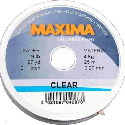 Maxima Nylon Mouche Clear - Transparent * Fils Mouche|Fils - Tresses - Bdl Carnassier