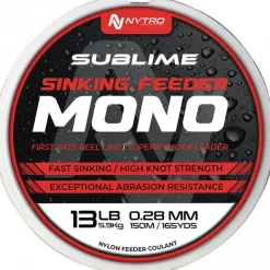 Nytro Nylon Sublime Sinking Feeder Mono - 150M * Fils - Tresses Coup & Anglaise