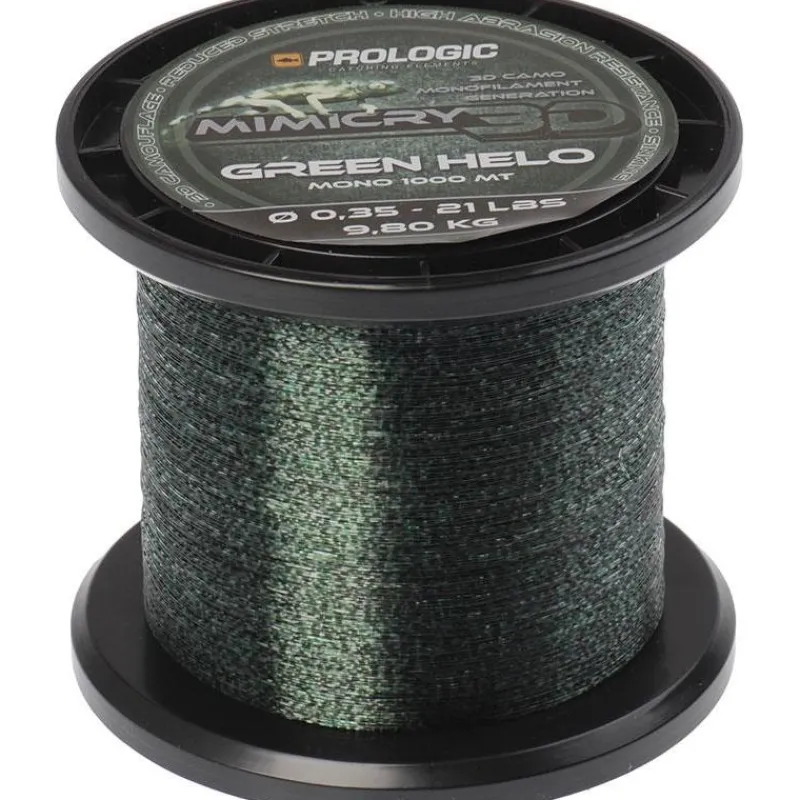 Prologic Nylon Mimicry Green Helo - 1000M * Fils - Tresses Carpe