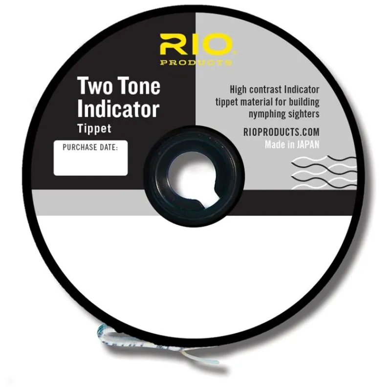 Rio Nylon 2 Tone Indicator - Noir/Blanc * Fils Mouche