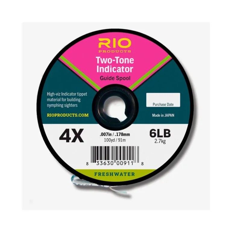 Nylon Rio 2 Tone Indicator - Rose/Jaune/Chartreuse
