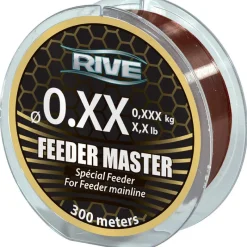 Rive Nylon Feeder Master Brun Fonce - 300M * Fils - Tresses Coup & Anglaise