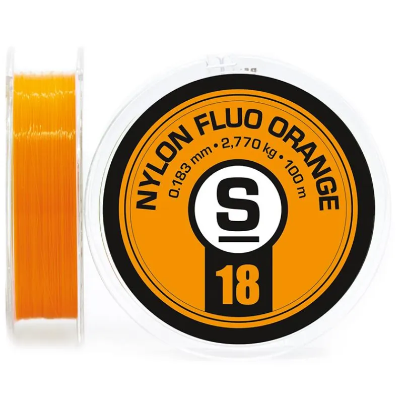 Sempe Nylon Fluo Orange * Fils Mouche|Fils Truite