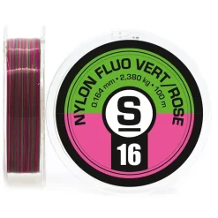 Nylon Sempe Fluo Vert/Rose