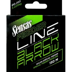 Sensas Nylon Feeder Black Arrow - 150M * Feeder|Fils - Tresses Coup & Anglaise