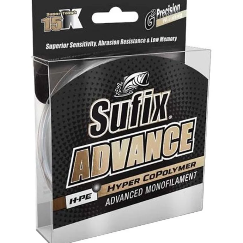 Sufix Nylon Advance G2 Yellow - 150M * Fils Truite