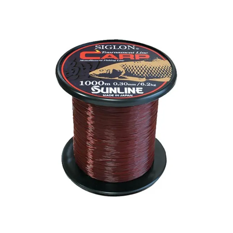 Nylon Sunline Siglon Carp Marron - 1000M
