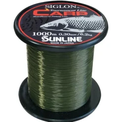 Sunline Nylon Siglon Carp Vert - 1000M * Fils - Tresses Carpe