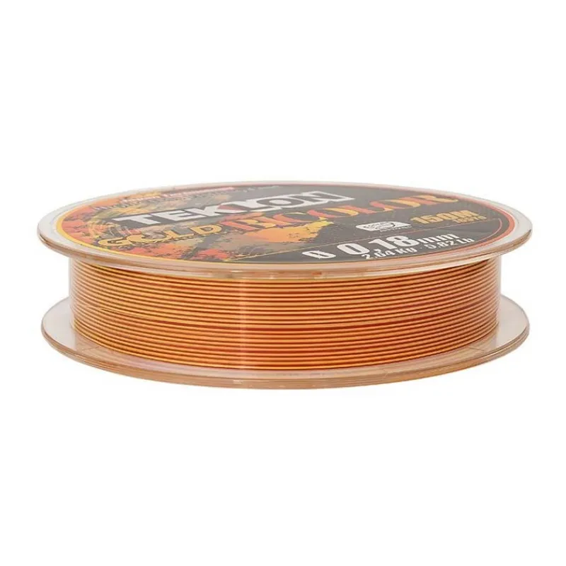 Teklon Nylon Gold Bicolor - 150M * Fils - Tresses - Bdl Carnassier|Tresses - Fils - Bdl Mer