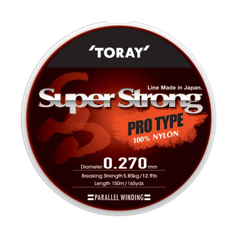 Toray Nylon Super Strong - 300M Gold * Fils - Tresses Carpe|Fils - Tresses - Bdl Carnassier