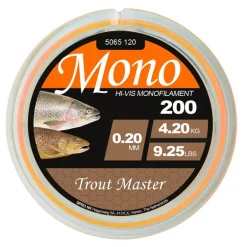 Nylon Trout Master Hi-Vis Mono - Orange - 200M