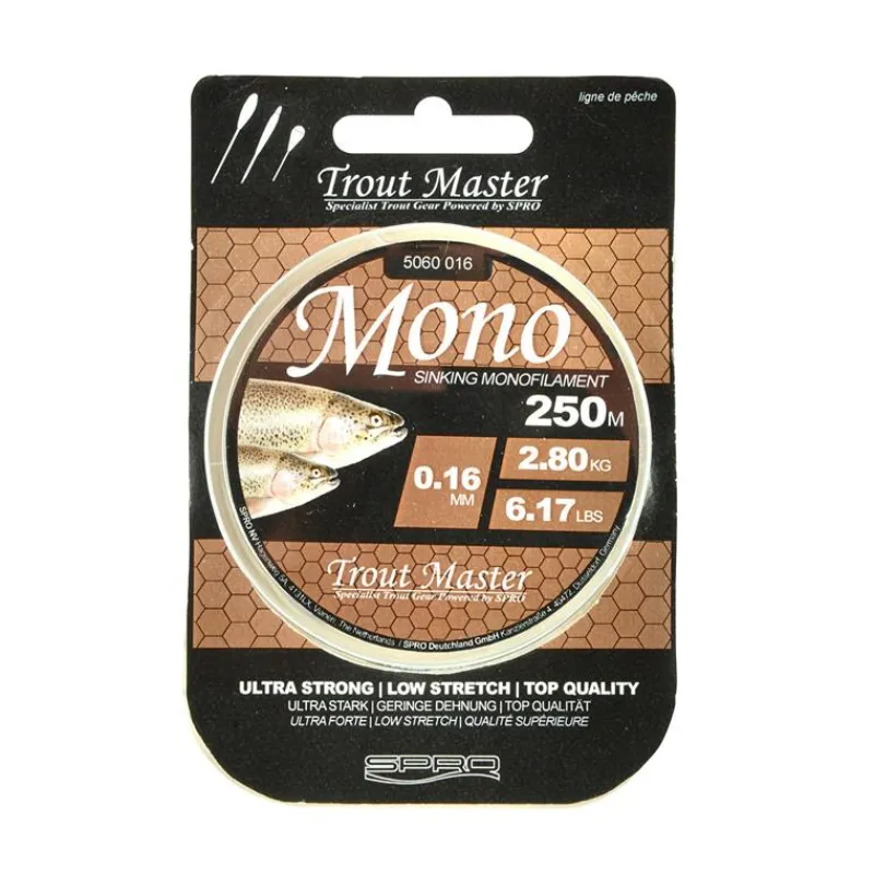 Trout Master Nylon Mono - 200M * Fils Truite