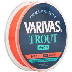 Varivas Nylon Trout Nylon Orange - 100M * Fils Truite