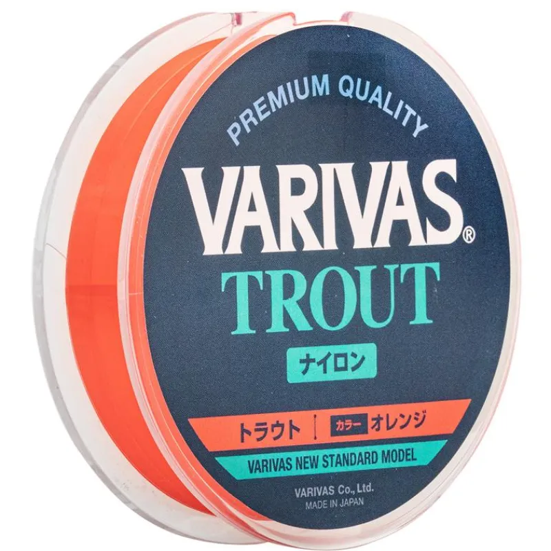 Varivas Nylon Trout Nylon Orange - 100M * Fils Truite