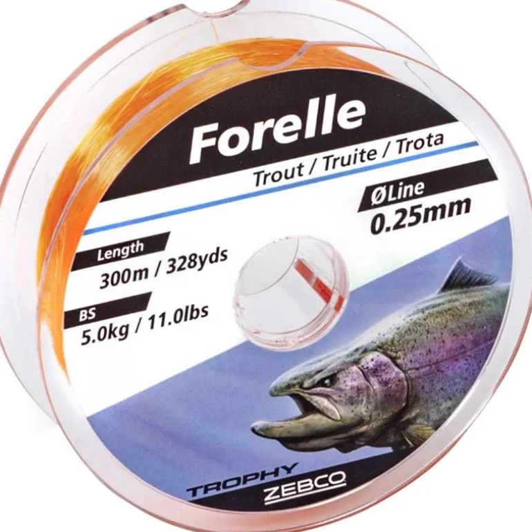Nylon Zebco Trophy Forelle - 300M