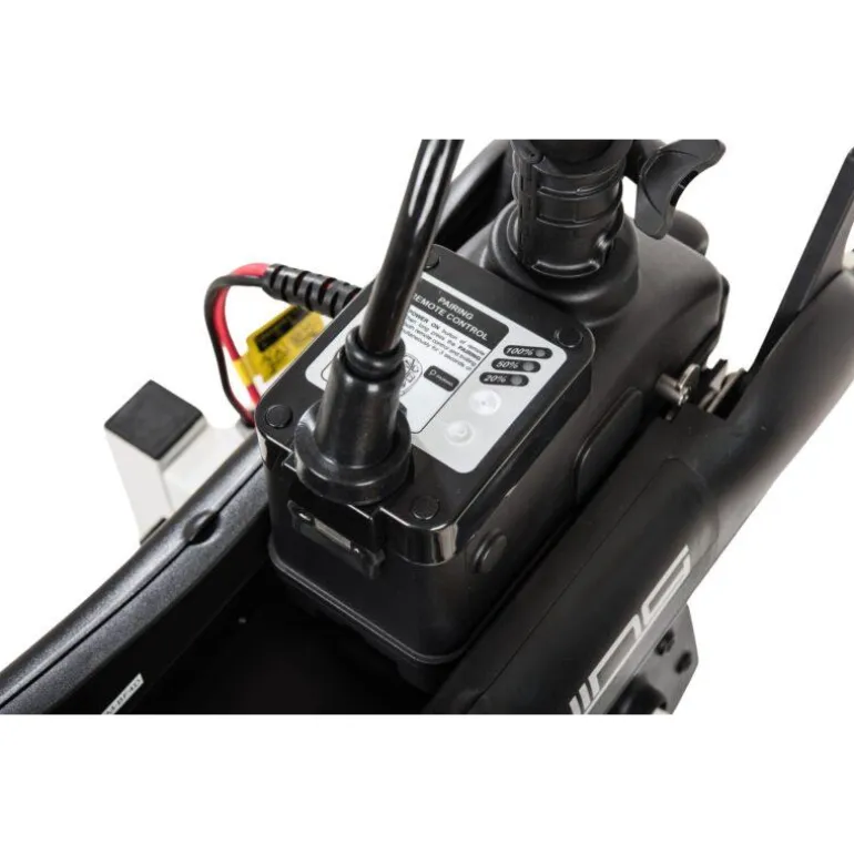Pack Energy Cayman B 55Lbs Gps Version 1.6 Haswing Avec Pédale Sans Fil, Télécommande, Plaque Quick Release Batterie Marine 12V100amp