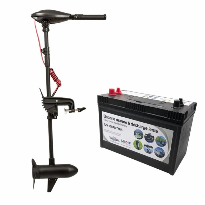 Haswing Pack Energy Osapian 55 Lbs 2026 Avec Batterie Marine 12V100amp * Moteurs Électriques Bateau