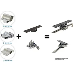 Seanox Pack Support Écran + Bride * Equipements Bateau & Annexe