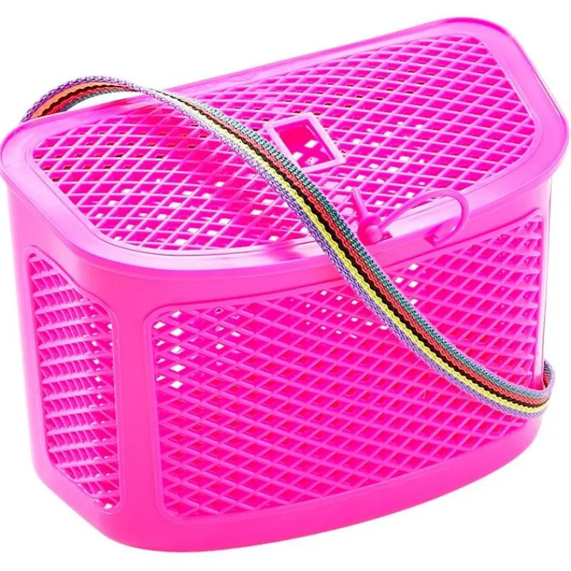 Plastilys Panier A Peche Enfant Rose Fluo * Pêche À Pied