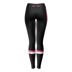 Hot Spot Design Pantalon Femme Leggings Lady Angler Striped - Noir * Pantalons, Salopettes & Shorts