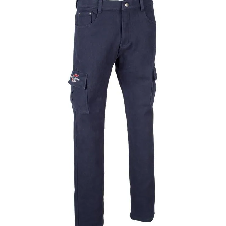 Pantalon Homme Colmic Pour L’Hiver Official Team - Bleu