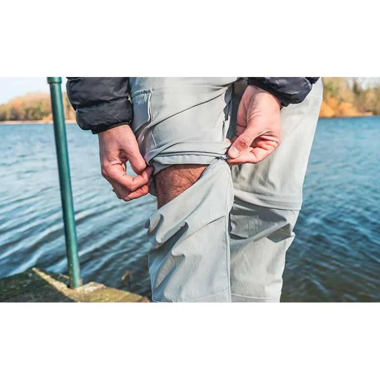 Pantalon Homme Fox Rage Zip-Off Shorts - Gris