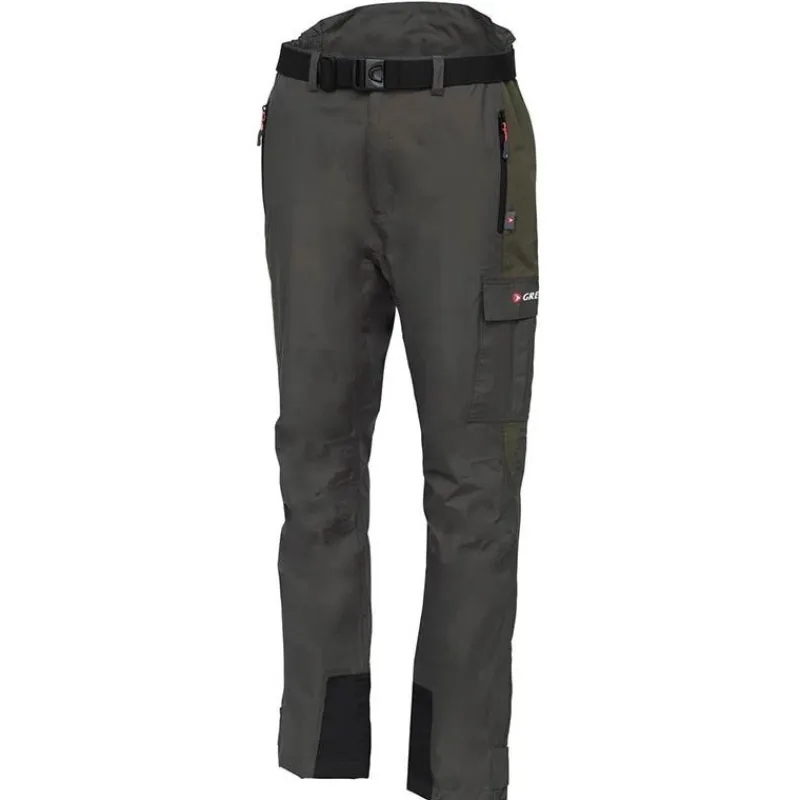 Greys Pantalon Homme Fin Fishing Trousers - Gris/Vert * Pantalons, Salopettes & Shorts