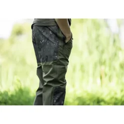 Trakker Pantalon Homme Techpro Waterproof Trousers - Kaki/Camou * Pantalons, Salopettes & Shorts