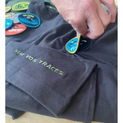 Sur vos traces Patch Personnalisé - Collection Siluriste * Bonnets, Tours De Cou & Gants|Calendriers De L'Avent