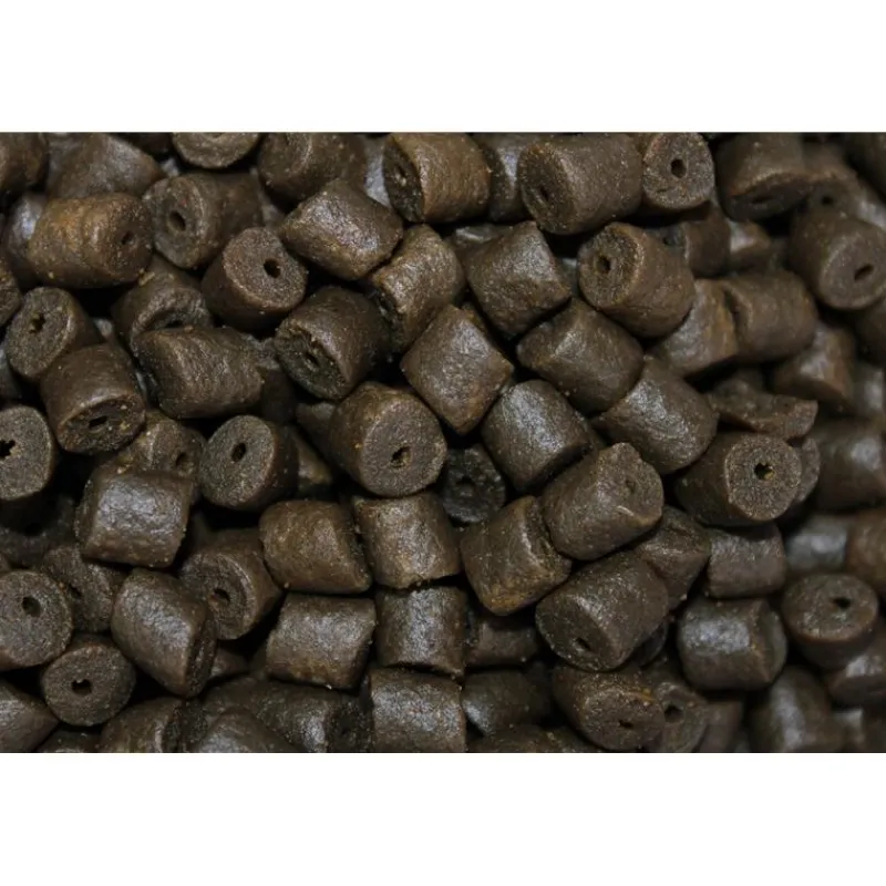 Pro Elite Baits Pellet Percé Drilled Black Hallibut Pellets * Appâts Carpe