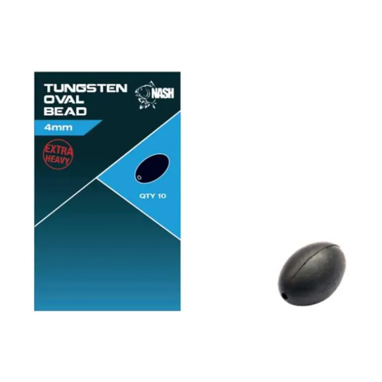 Perle Nash Tungsten Oval Bead