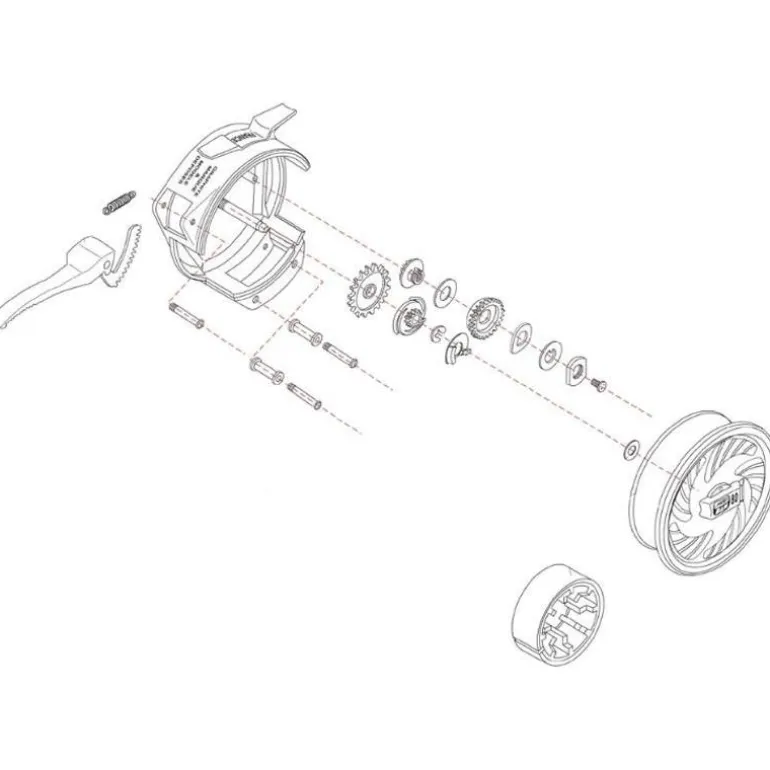Pieces Detachees Pour Moulinet Peerless Bam Ritm 80 A Mouche Et Ritm 80 Toc
