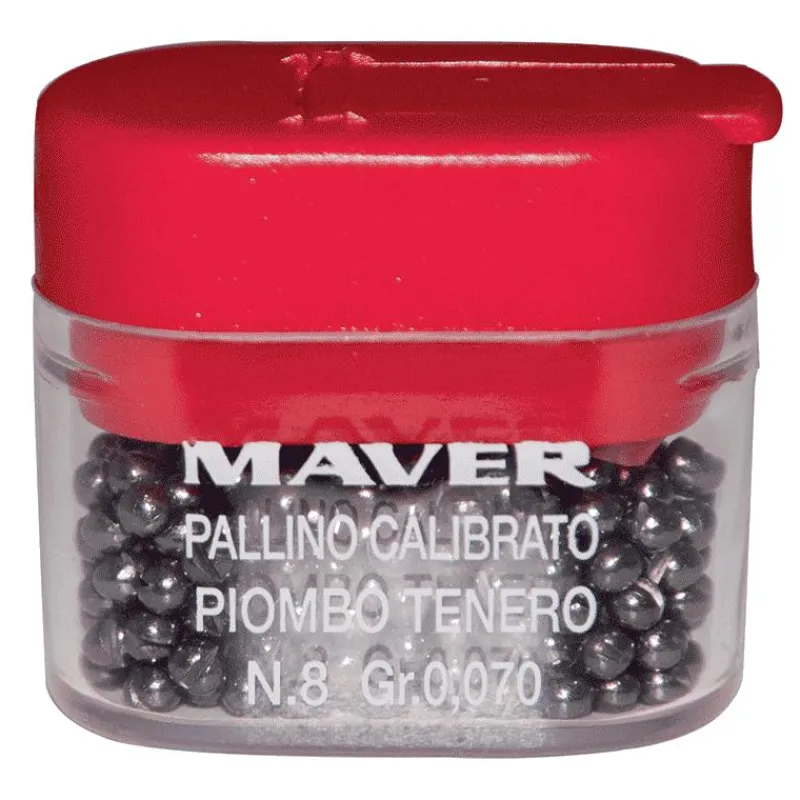 Maver Plomb Pallini Teneri Supercalibrati * Montage Ligne
