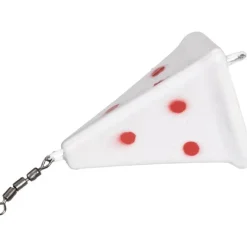Zebco Plomb Flatty Scratcher Lead - Rouge Fluo/Pois Rouges * Plombs
