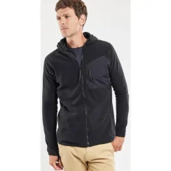 Bermudes Polaire Homme Plouha Polartech - Noir * Sweats & Polaires
