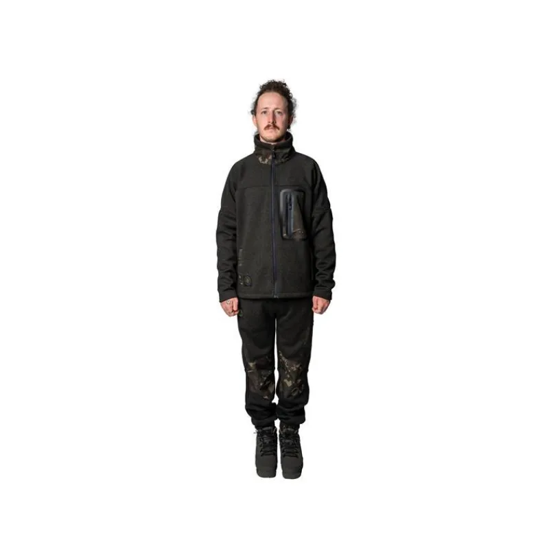 Nash Polaire Homme Zero Tolerance Nordic Fleece Zipped Jumper - Camo * Sweats & Polaires
