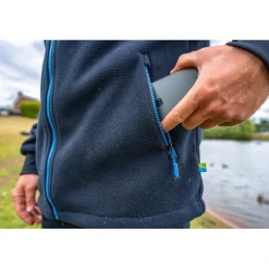 Preston Innovations Polaire Homme Windproof Fleece Jacket - Noir * Sweats & Polaires