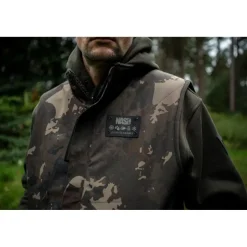 Nash Polaire Sans Manche Homme Zero Tolerance Sherpa Fleece Reversible Body Warmer - Camo * Sweats & Polaires